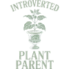 Parent de plante introverti