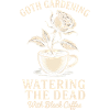 Gotische Garten-Kaffeekunst