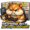 Bürohamster Ich erledige das Meme