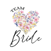 Flower Heart - Bride - Personalizable
