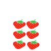 Strawberry Six Pack Graphic Tee