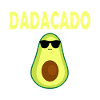 DADACADO Avocado with Sunglasses