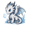 Kristall-Eisdrache
