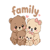 Familienbären Kuschelcrew