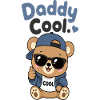 Daddy Cool Bear in Hoodie