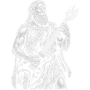 Zeus plays guitar