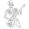 JD Vance plays guitar