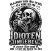Gothic Skelett Kaffee Kollegen