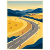 Route de juillet - Souvenir du cyclisme