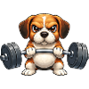 Héros d’haltères dogue allemand