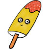 Kawaii  Eis Eiskrem Kinder lustig