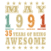 Mai 1991 – 35 ans d’Awesome