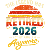 The Legend Retires 2026 - Humor