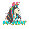 Be Different Nerd Einhorn Party