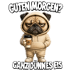 Lustiges Morgenmuffel Design mit Kaffee