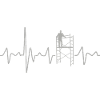 Échafaudage Heartbeat Échafaudage rétro pour artisans