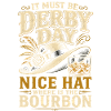 Derby Day: Hat & Bourbon Motif