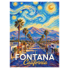 Fontana California Starry Night