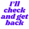 I'll check and get back