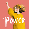 Power Woman Illustration