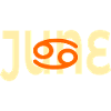 Birthday June - Zodiac Sign Cancer