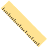 Diagonal Ruler Line Art