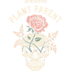 Plant Parent Skull Bloom
