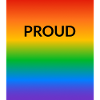 Proud Rainbow LGBT Pride
