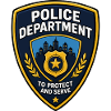 Police Badge Patch City Skyline