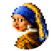 Das Mädchen mit dem pixeligen Perlenohrring