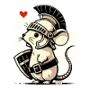 Roman Mouse Gladiator