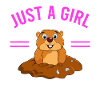 Groundhog Love Girl Tee