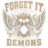Forget It Demons Skull Wings