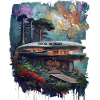 OUTSIDE THE GALAXY - Surreal Jungle Architecture