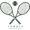 Conception de raquette de tennis croisée