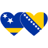 Curaçao_Bosnien_Flagge_Herz