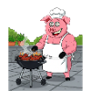 Cochon douillet grillé