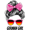 Germany Flag Flag Woman Sunglasses Fan