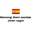 Spanien Flagge, Schwarze Schrift