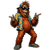 Orang-outan Singe Hawaïen