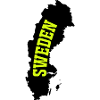 Sweden Neon Lettering