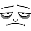 Grumpy sad disappointed face funny