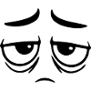 Grumpy sad disappointed face funny