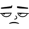 Grumpy sad disappointed face funny