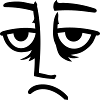 Grumpy sad disappointed face funny