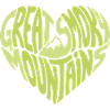 Great Smoky Mountains Heart Design