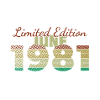 45th Anniversary Limited Edition (SCR) 06/1981