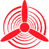 Roter Propeller