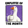 Lustiges Mitarbeiter des Monats Kaffee