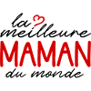 MAMAN Coeur Rouge Logo Lettré